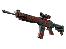 SG 553 | Fallout Warning (Well-Worn)