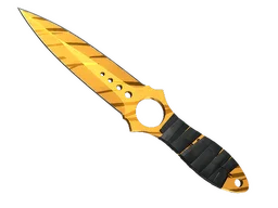 ★ StatTrak™ Skeleton Knife | Tiger Tooth (Minimal Wear)