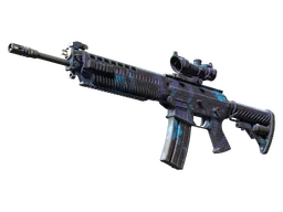 SG 553 | Aloha (Field-Tested)