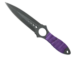★ Skeleton Knife | Ultraviolet (Well-Worn)