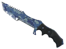 ★ Huntsman Knife | Bright Water (Well-Worn)