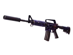 M4A1-S | Black Lotus (Battle-Scarred)