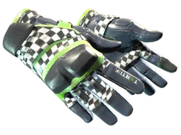 ★ Moto Gloves | Finish Line (Well-Worn)