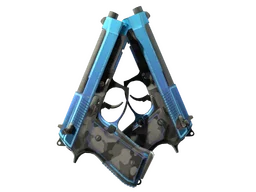 StatTrak™ Dual Berettas | Urban Shock (Factory New)