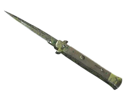 ★ Stiletto Knife | Boreal Forest (Battle-Scarred)