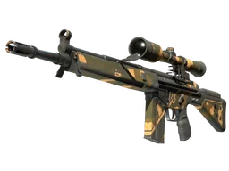 StatTrak™ G3SG1 | Black Sand (Battle-Scarred)