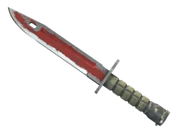 ★ Bayonet | Crimson Web (Battle-Scarred)