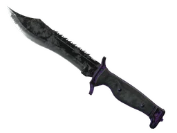 ★ StatTrak™ Bowie Knife | Ultraviolet (Battle-Scarred)