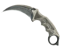 ★ Karambit | Black Laminate (Well-Worn)