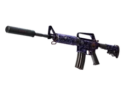 StatTrak™ M4A1-S | Black Lotus (Well-Worn)