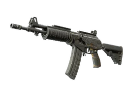 Galil AR | Metallic Squeezer (Battle-Scarred)