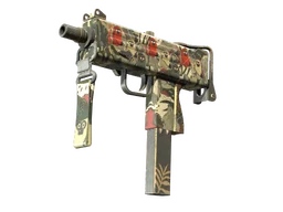StatTrak™ MAC-10 | Monkeyflage (Factory New)