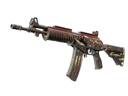 Galil AR | Crimson Tsunami (Battle-Scarred)