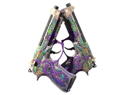 StatTrak™ Dual Berettas | Flora Carnivora (Factory New)