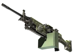 StatTrak™ M249 | Aztec (Minimal Wear)