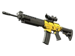 SG 553 | Bulldozer (Battle-Scarred)