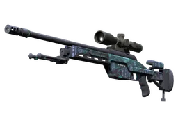 StatTrak™ SSG 08 | Mainframe 001 (Well-Worn)