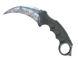 ★ StatTrak™ Karambit | Rust Coat (Well-Worn)