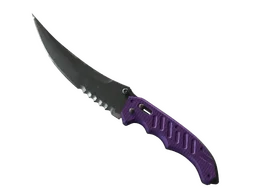 ★ Flip Knife | Ultraviolet (Well-Worn)