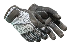 ★ Specialist Gloves | Blackbook (Battle-Scarred)